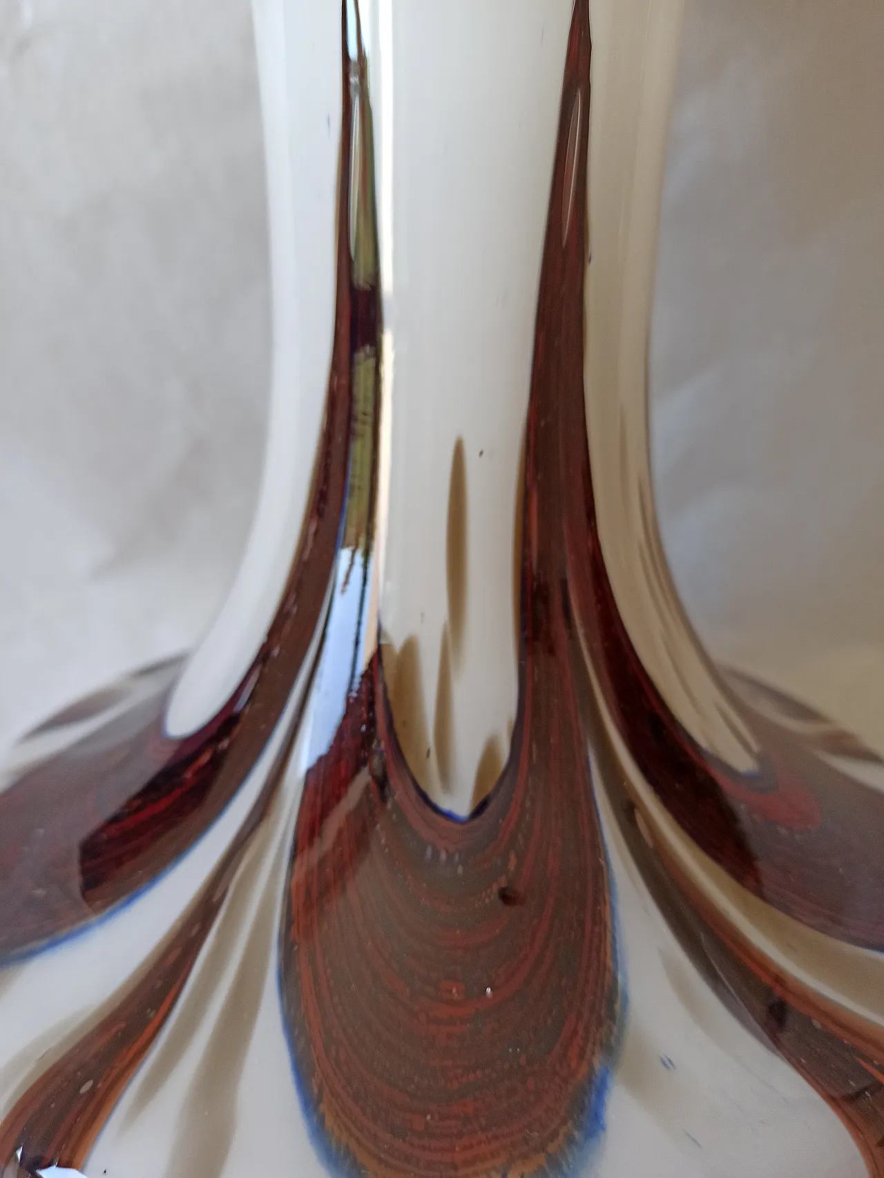 Vaso in vetro di Murano, anni '70 7