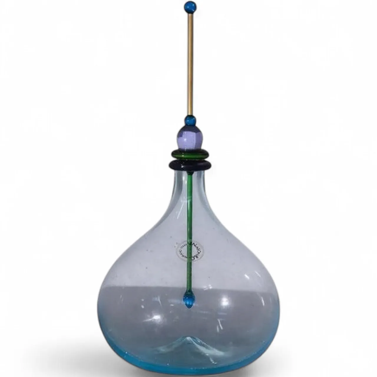 Artistic bottle with Murano glass by Carlo Nason, late 20th century 13