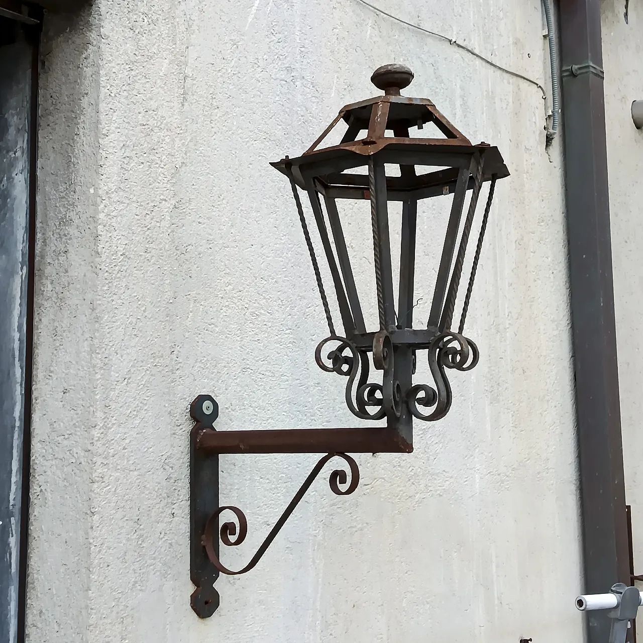 Lampione da esterno in ferro, '900 1