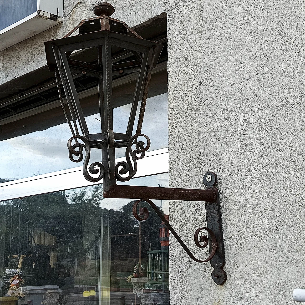 Lampione da esterno in ferro, '900 4