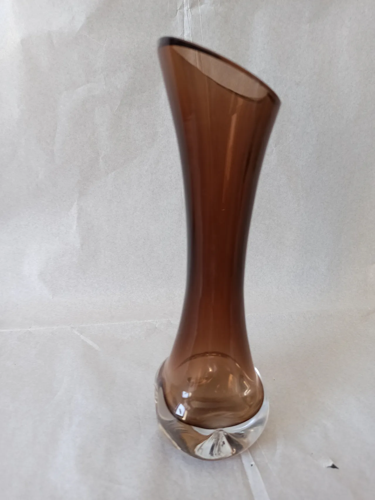 Vaso in vetro di Murano, anni '70 8