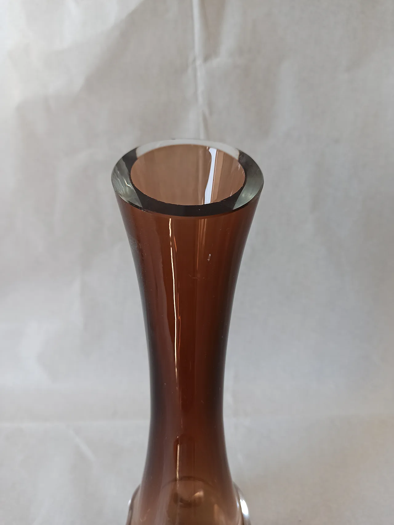 Vaso in vetro di Murano, anni '70 10