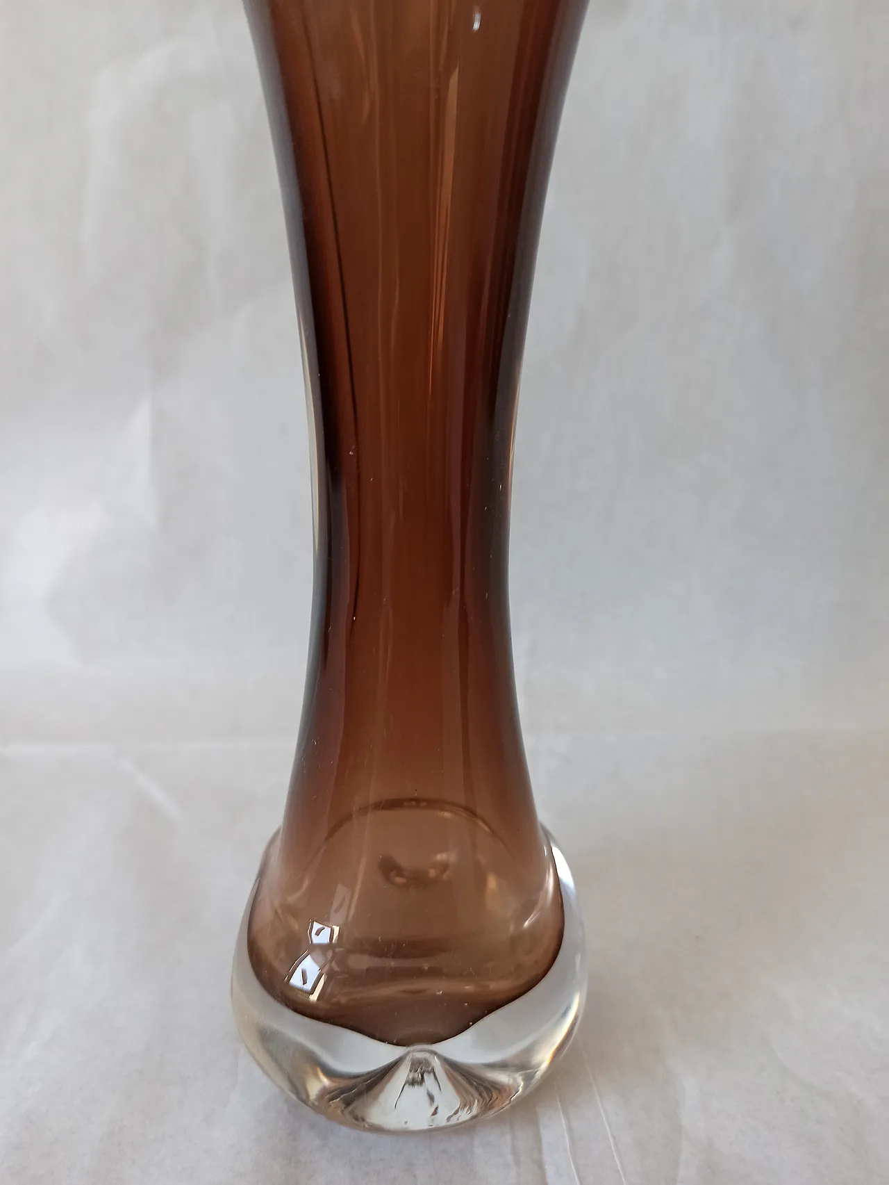 Vaso in vetro di Murano, anni '70 11