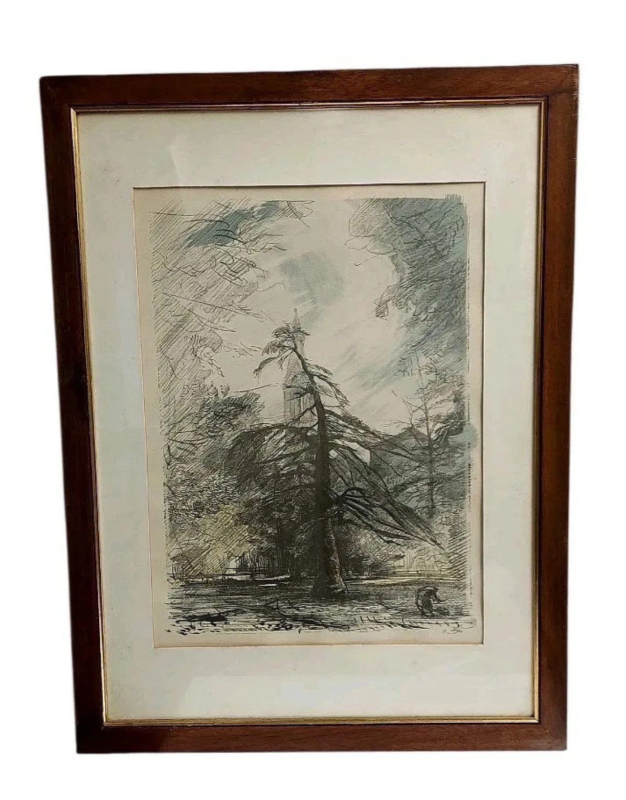 I Giardini Di Firenze, 6 litografie di Luciano Guarnieri, '900 3