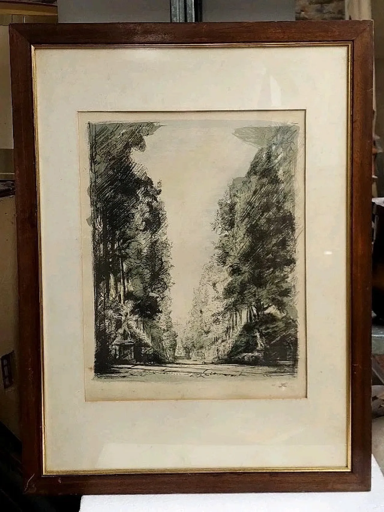 I Giardini Di Firenze, 6 litografie di Luciano Guarnieri, '900 4