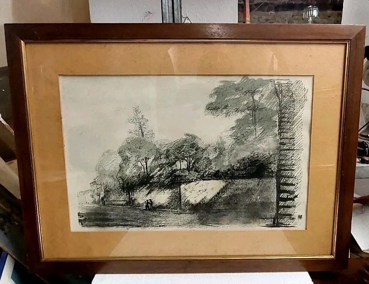 I Giardini Di Firenze, 6 litografie di Luciano Guarnieri, '900 5