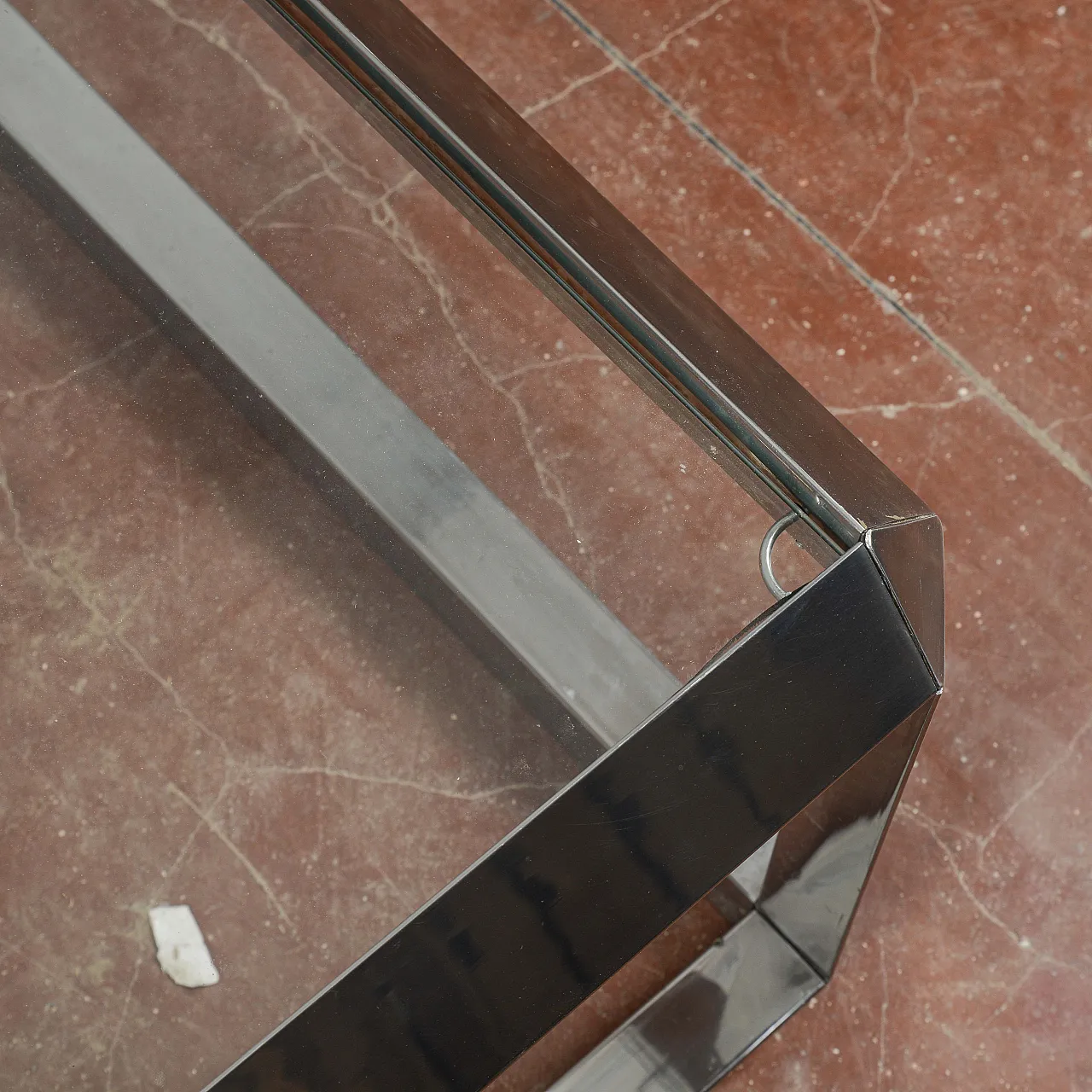 Tavolo da salotto di Alberto Rosselli per Saporiti, anni '70 6