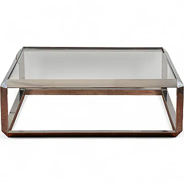 Tavolo da salotto di Alberto Rosselli per Saporiti, anni '70