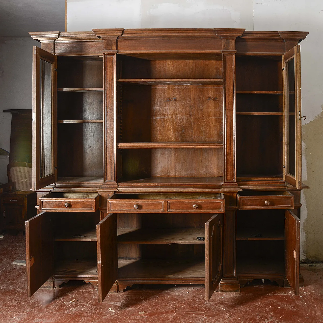 Two wooden sideboard, 20th century 3