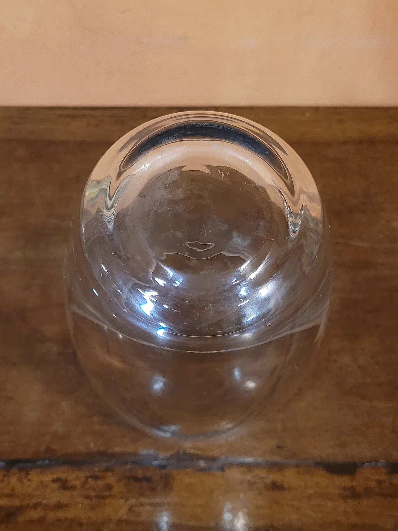 Italian glass vase with oblique rim, 2000s 7