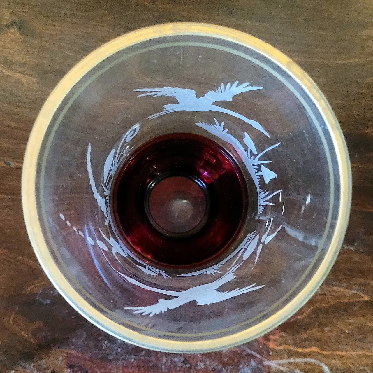 Vaso in cristallo, Boemia, prima metà '900 3