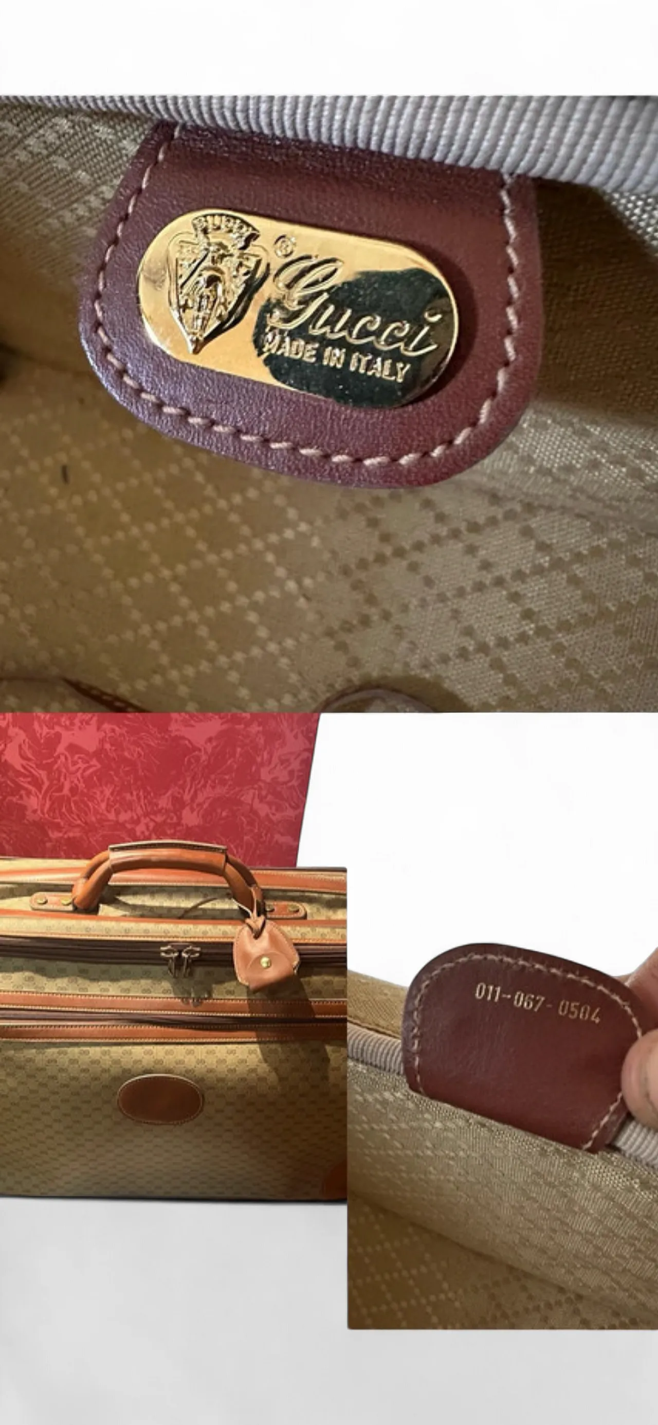 Valigia Gucci, anni '80 8