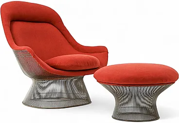 Lounge chair & Ottoman by Warren Platner for Knoll International, 1960