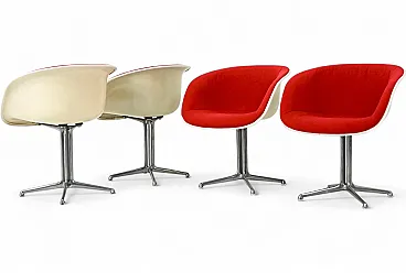 4 La Fonda Chairs by Charles & Ray Eames for ICF, 1960s