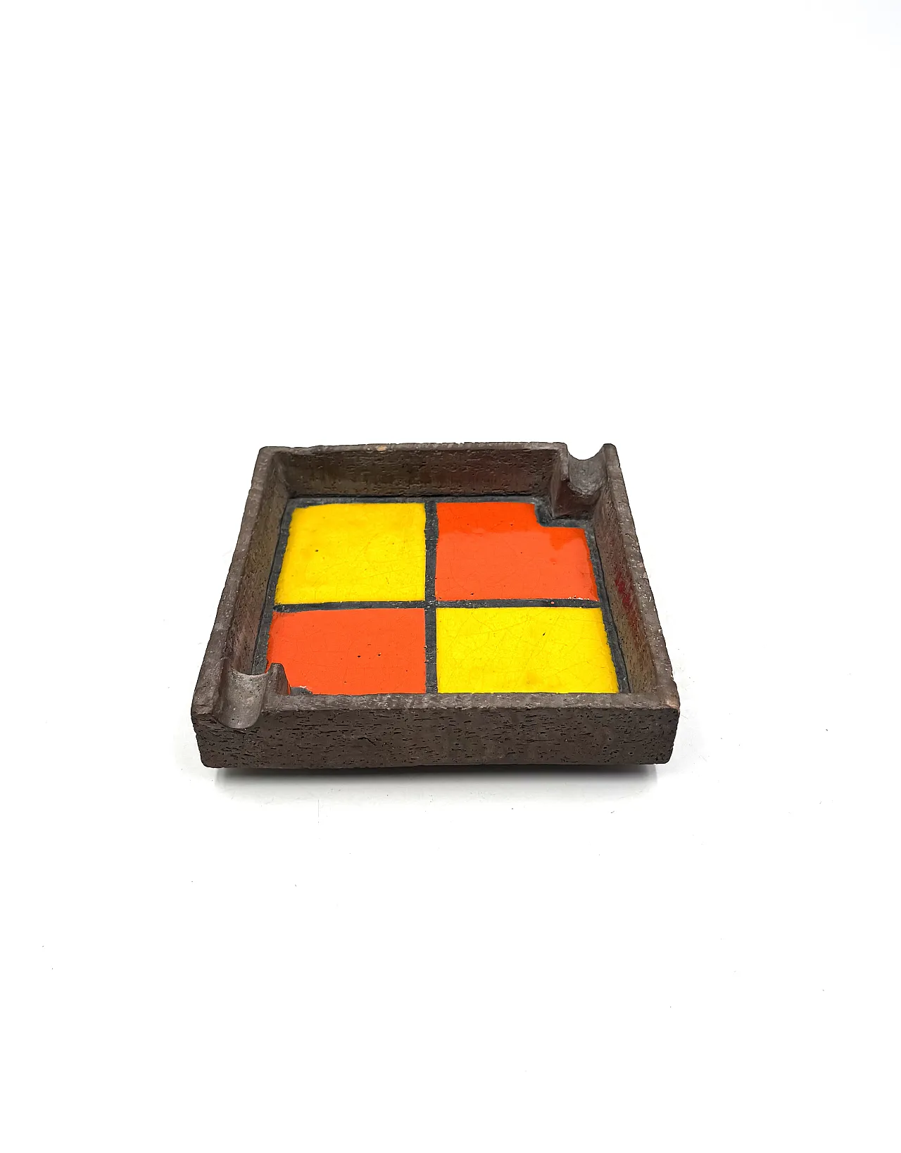 Posacenere in ceramica Midcentury, Aldo Londi Bitossi 1970 2