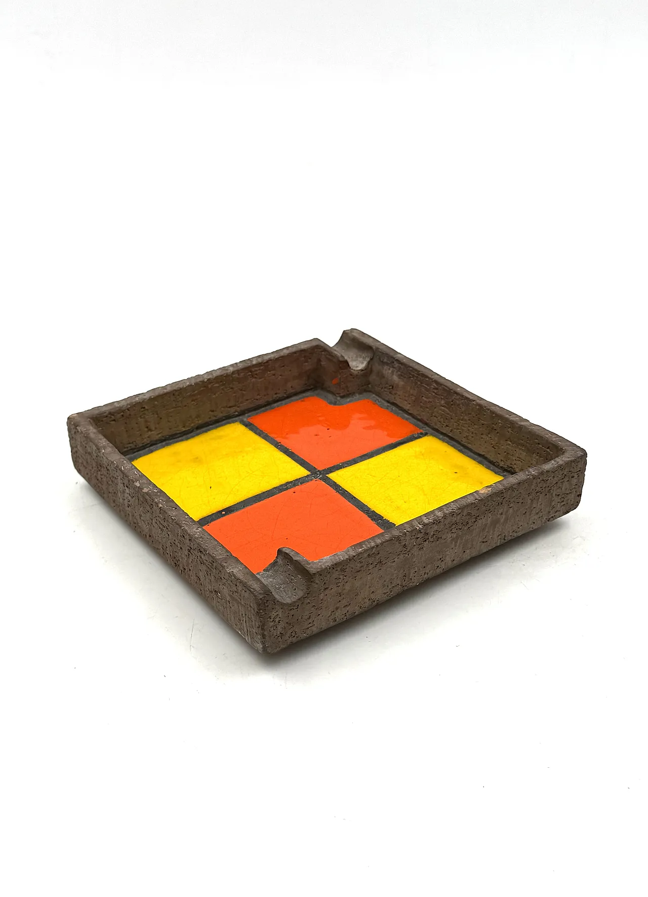 Posacenere in ceramica Midcentury, Aldo Londi Bitossi 1970 6