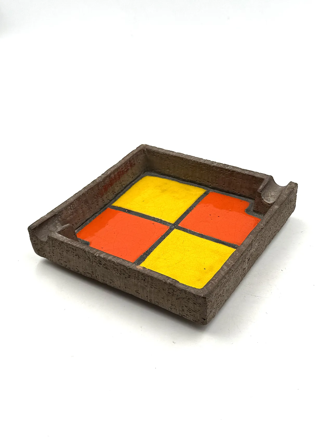 Posacenere in ceramica Midcentury, Aldo Londi Bitossi 1970 8