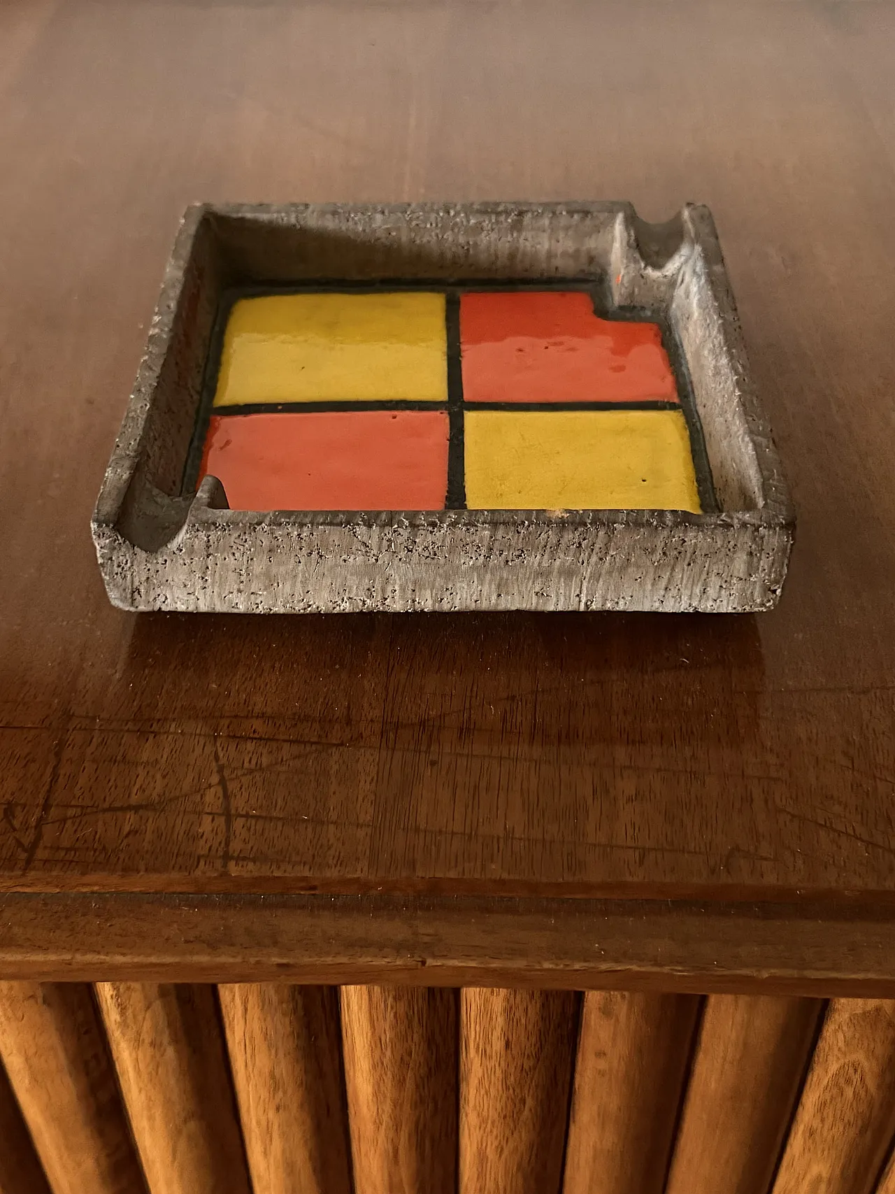 Posacenere in ceramica Midcentury, Aldo Londi Bitossi 1970 11