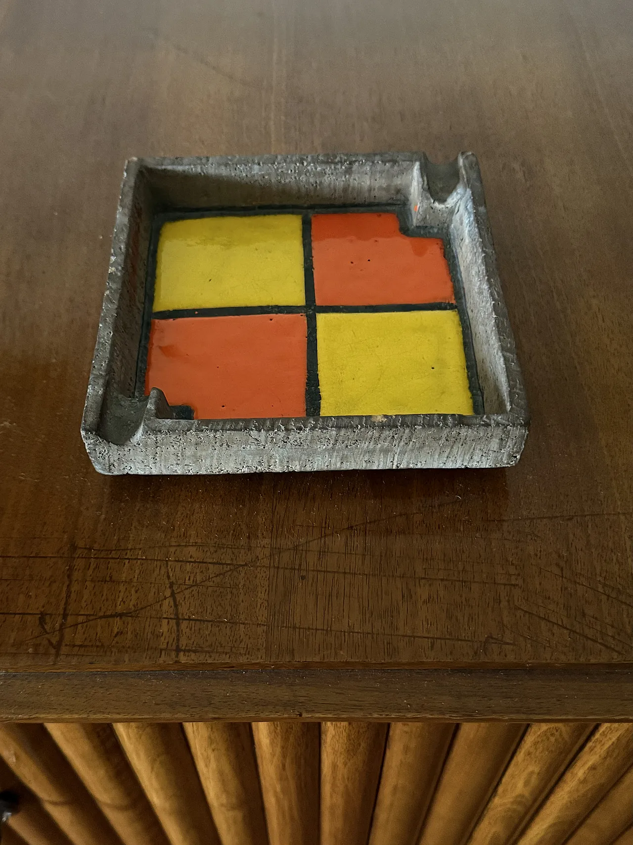 Posacenere in ceramica Midcentury, Aldo Londi Bitossi 1970 13