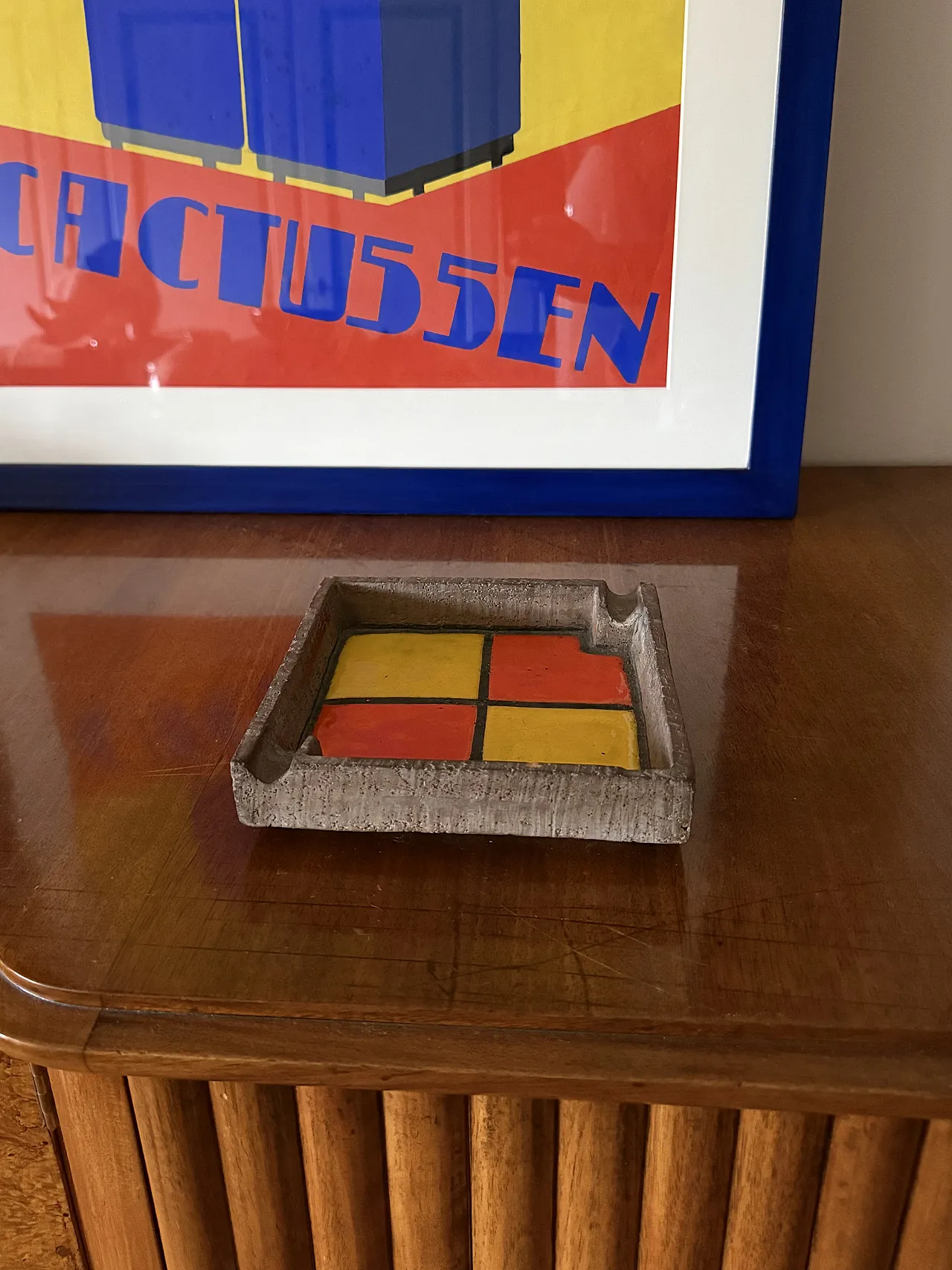 Posacenere in ceramica Midcentury, Aldo Londi Bitossi 1970 14