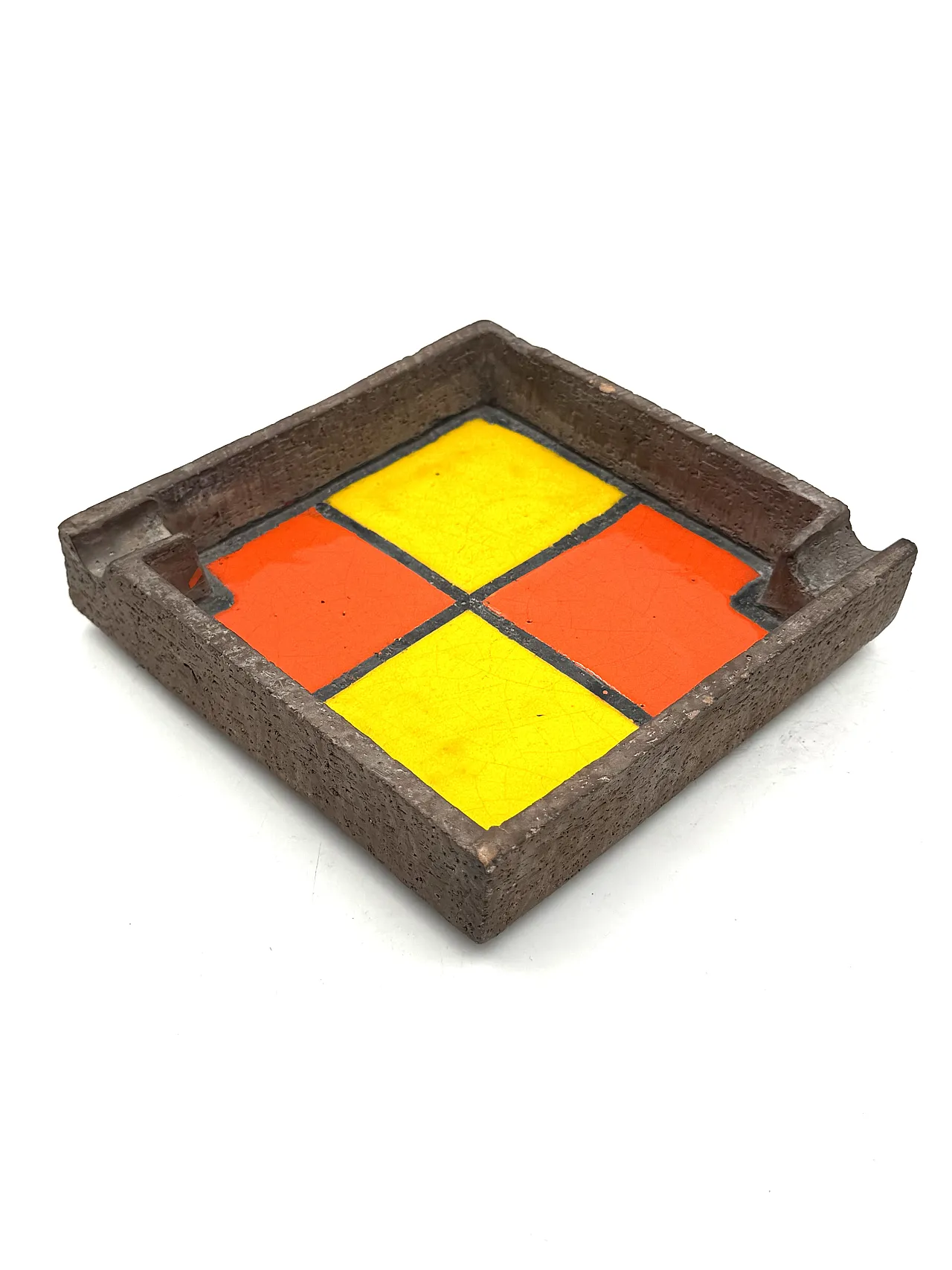 Posacenere in ceramica Midcentury, Aldo Londi Bitossi 1970 16