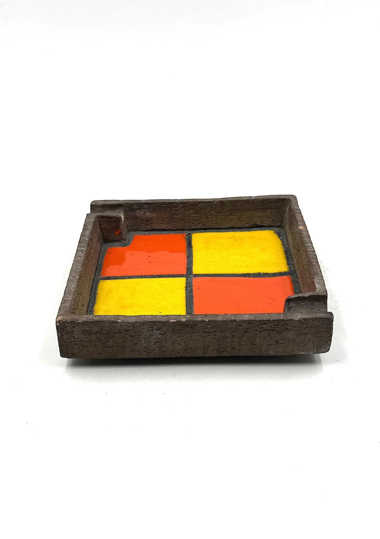 Posacenere in ceramica Midcentury, Aldo Londi Bitossi 1970 17