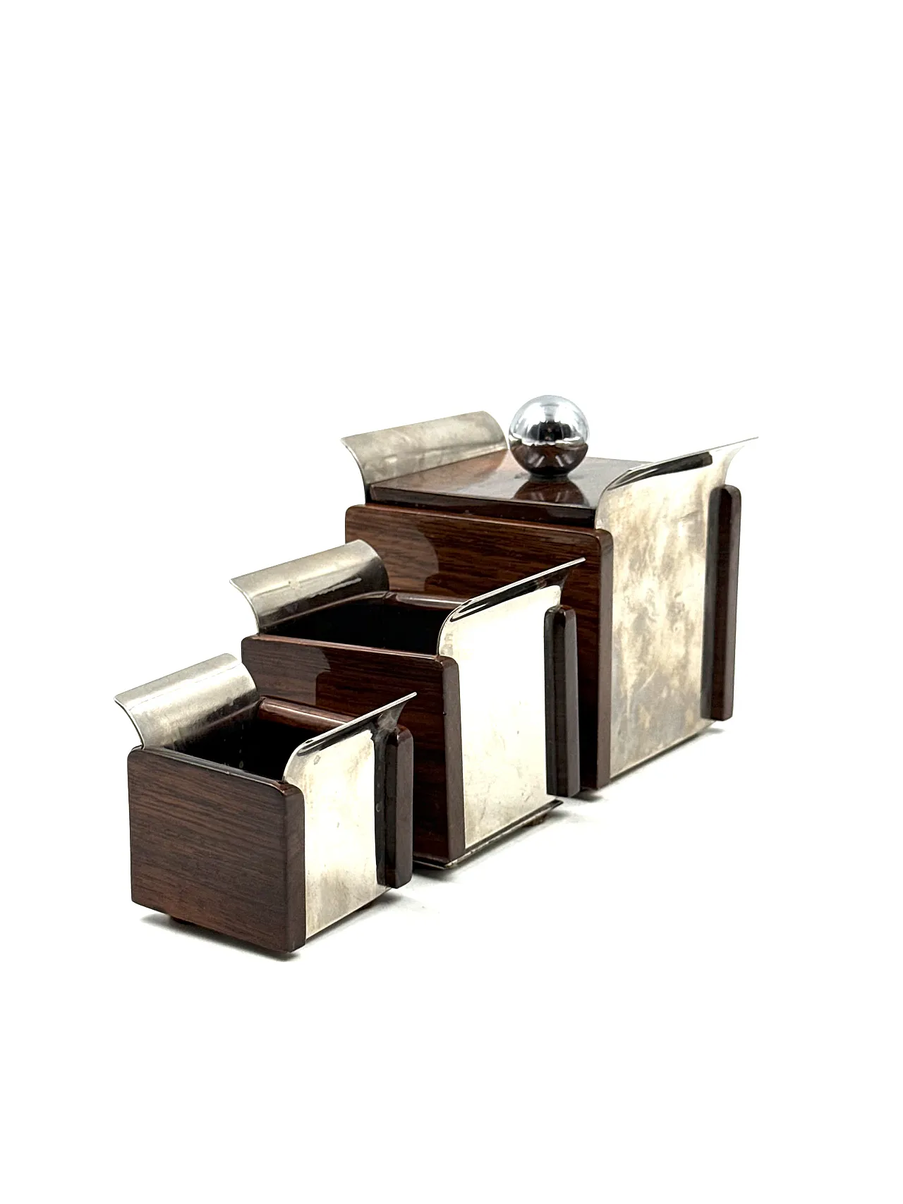Midcentury ashtray set by Ico Parisi, Italy, 1960s 1
