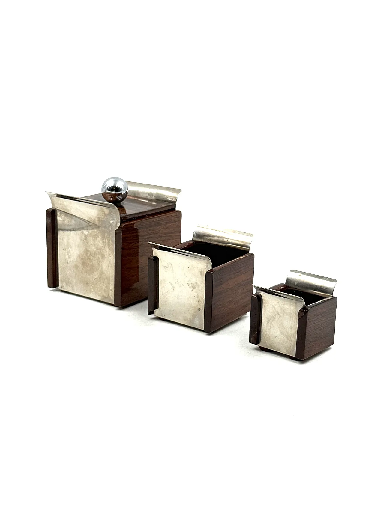 Midcentury ashtray set by Ico Parisi, Italy, 1960s 2