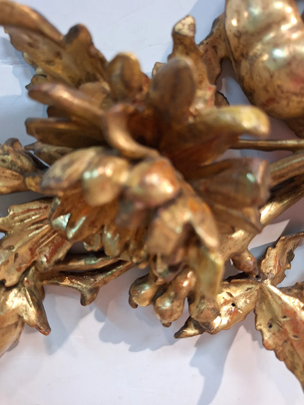 Gilded wooden dragon-shaped cymatium sculpture, late 19th century 6