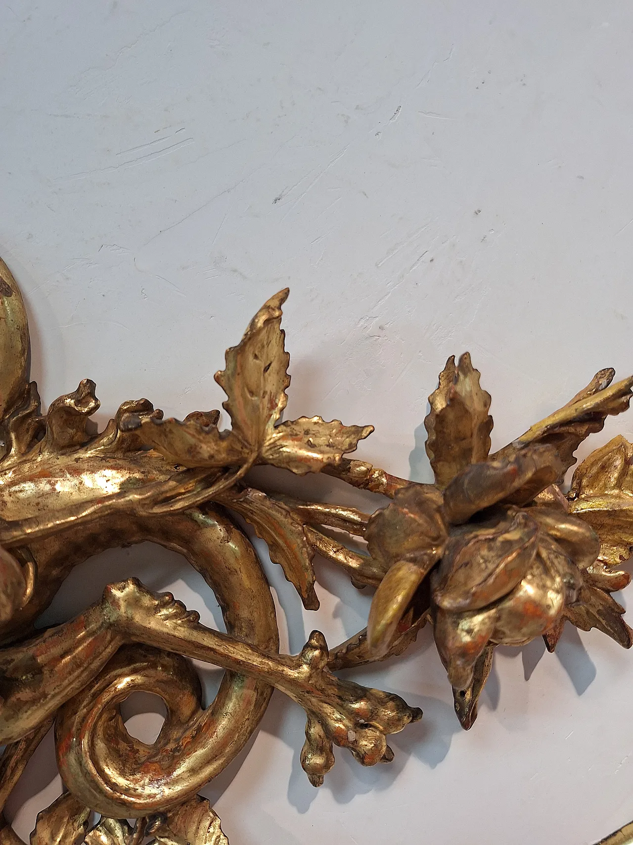 Gilded wooden dragon-shaped cymatium sculpture, late 19th century 12