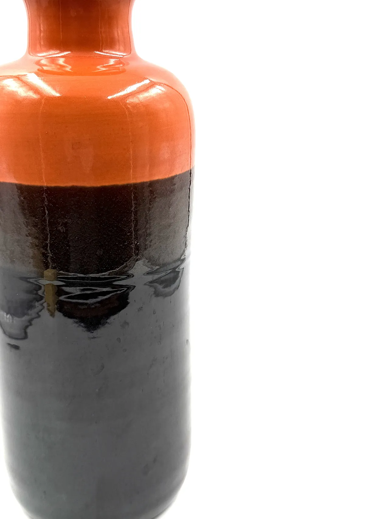 Midcentury ceramic vase, Aldo Londi, Bitossi 1970 5