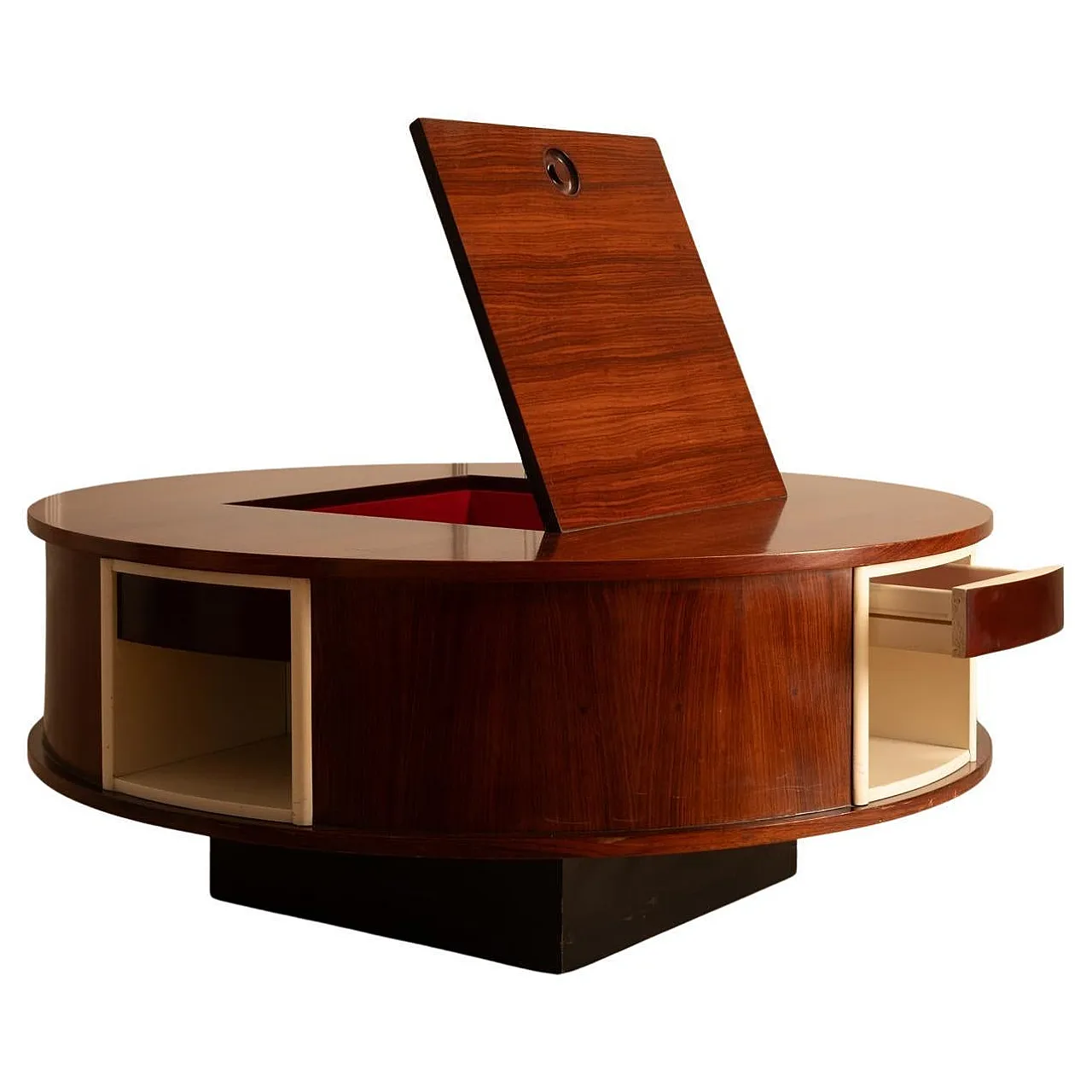 Swivel bar coffee table, 1960s 1