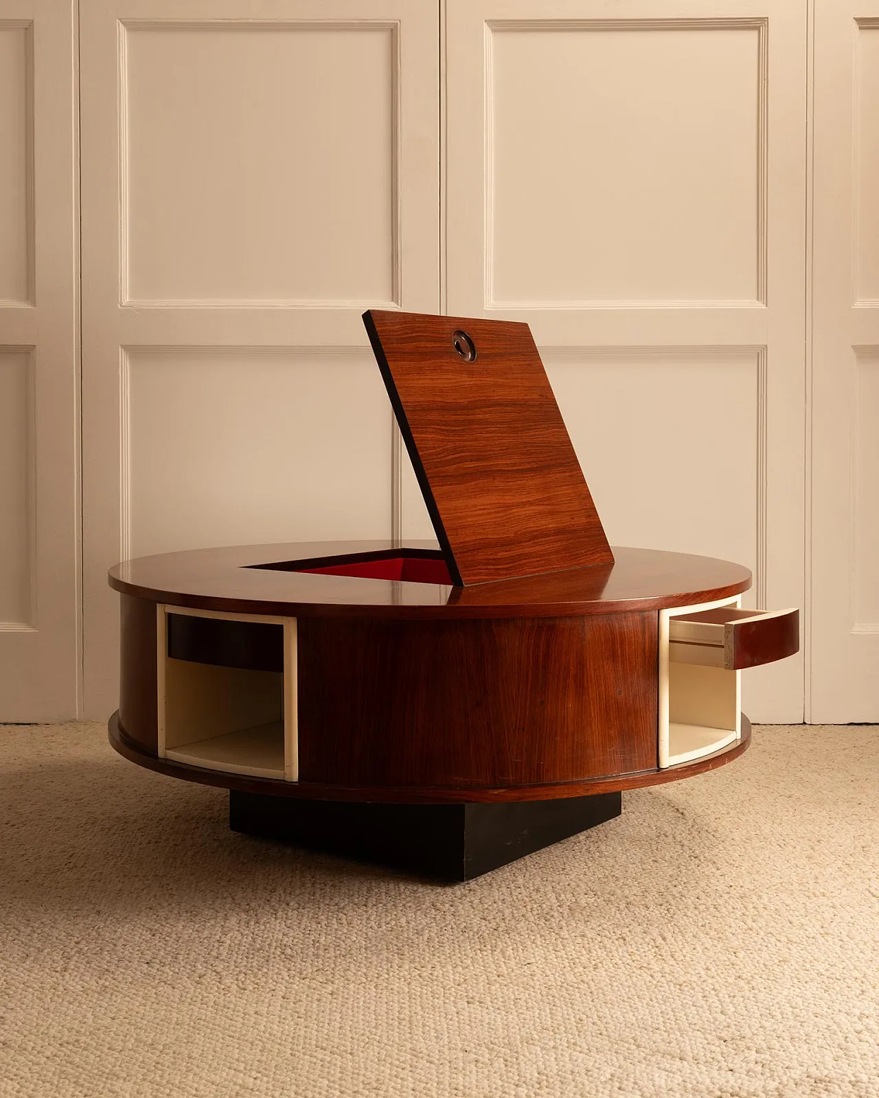 Swivel bar coffee table, 1960s 2