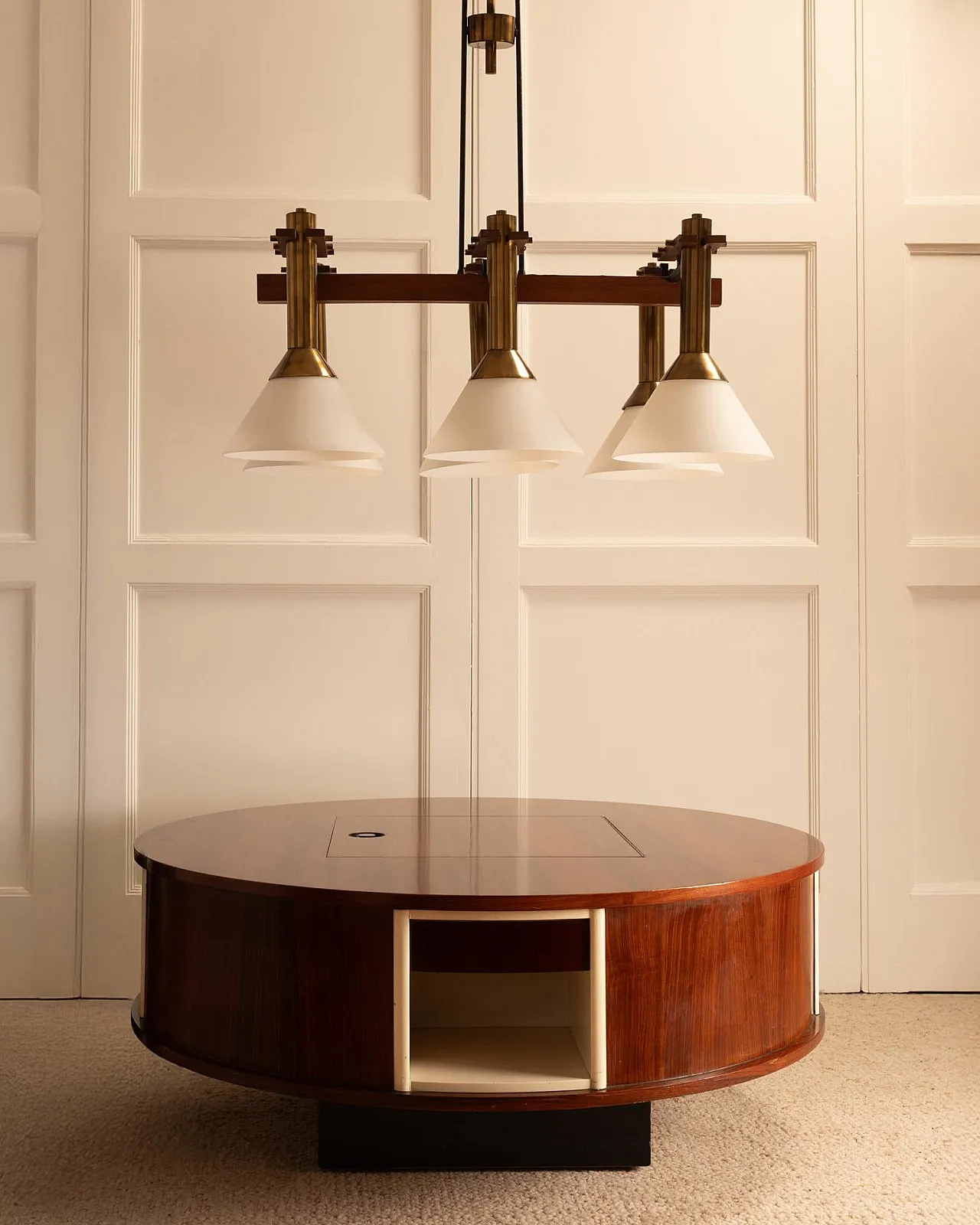 Swivel bar coffee table, 1960s 8