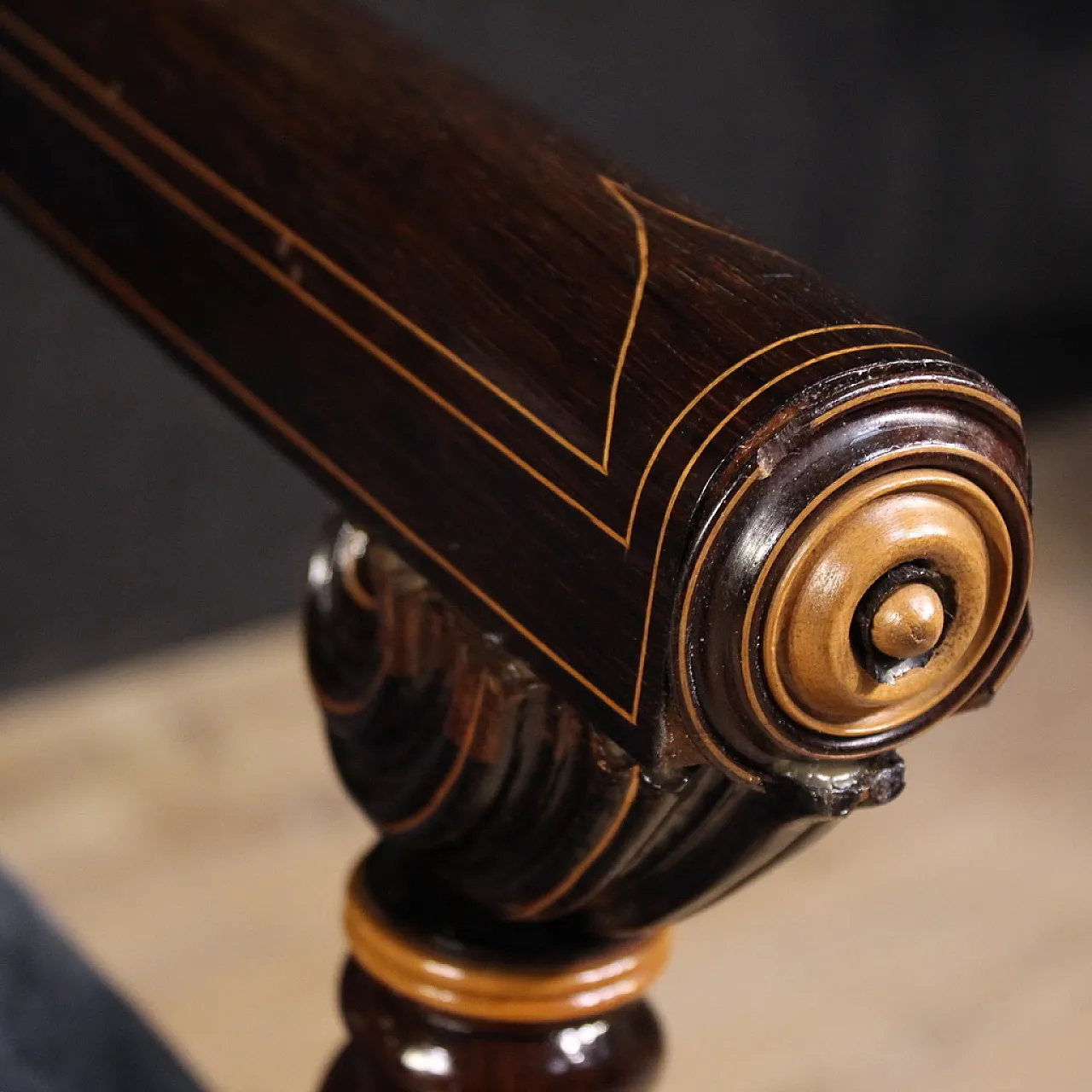 Pair of French Charles X armchairs, 19th century 8