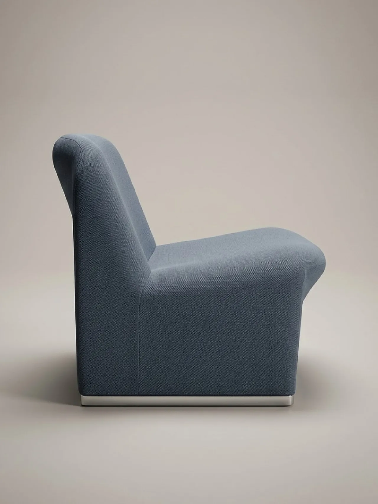 Powder blue Alky chair by Giancarlo Piretti for Anonima Castelli, 70s 2