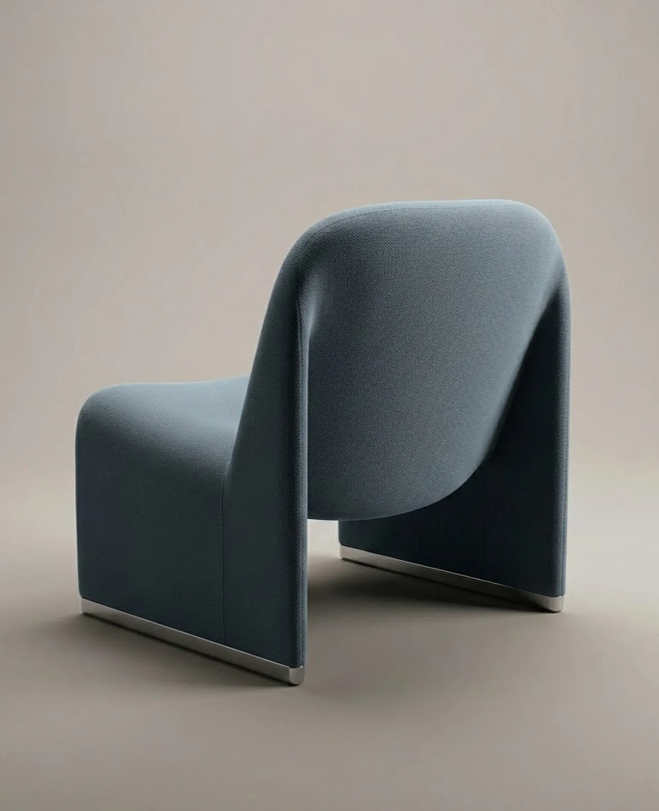 Powder blue Alky chair by Giancarlo Piretti for Anonima Castelli, 70s 3