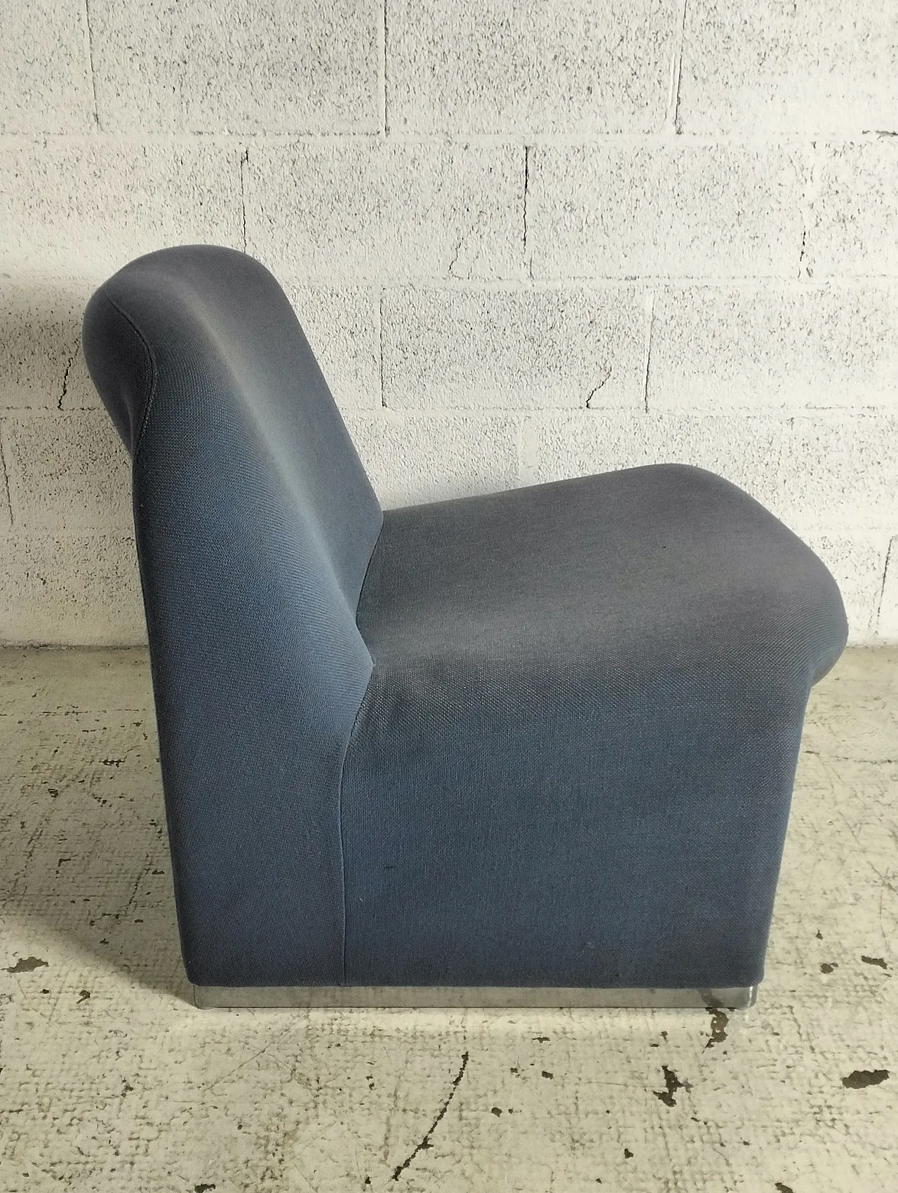 Powder blue Alky chair by Giancarlo Piretti for Anonima Castelli, 70s 6
