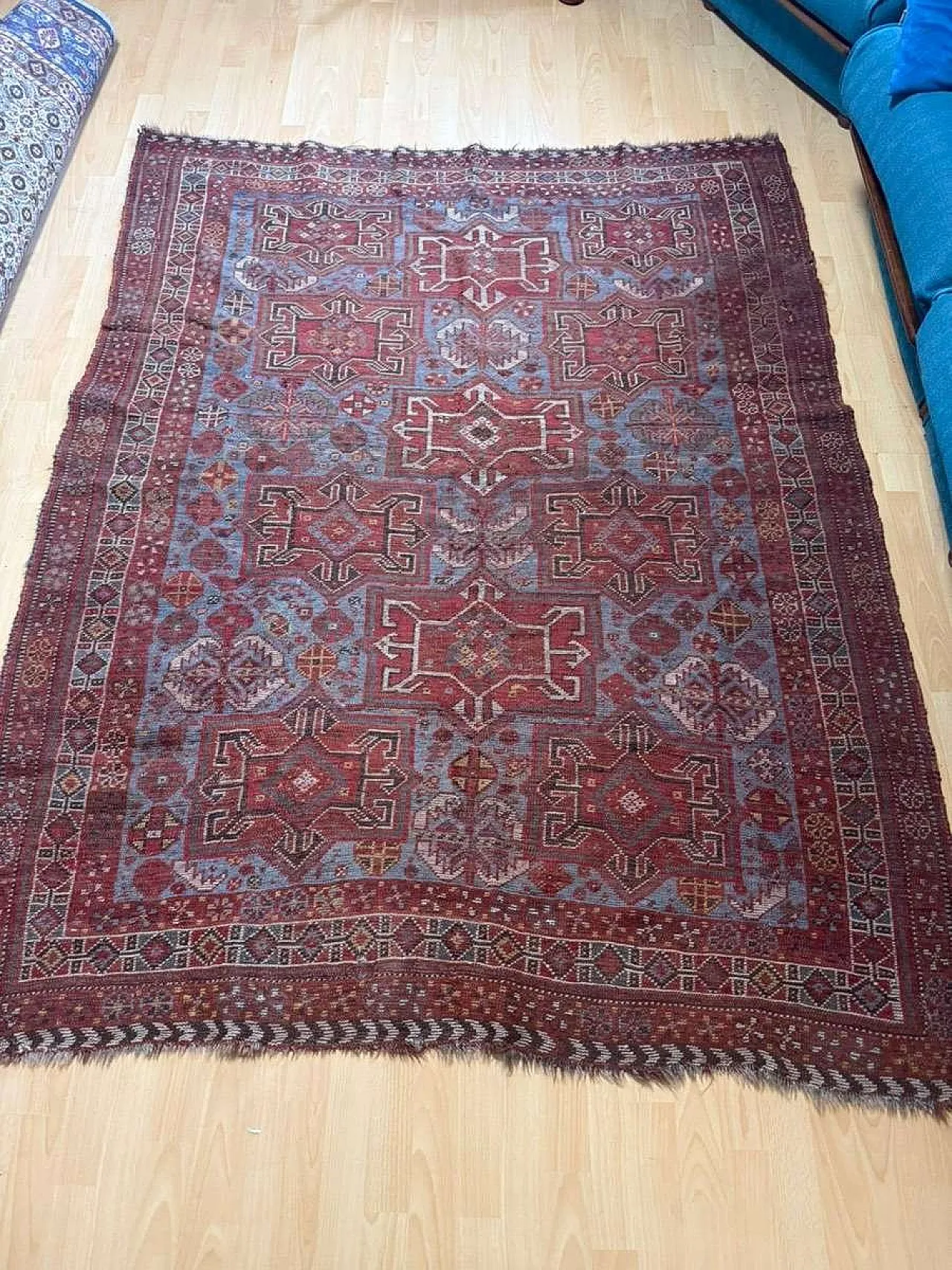 Middle Eastern baluch tribal rug, 19th century 2
