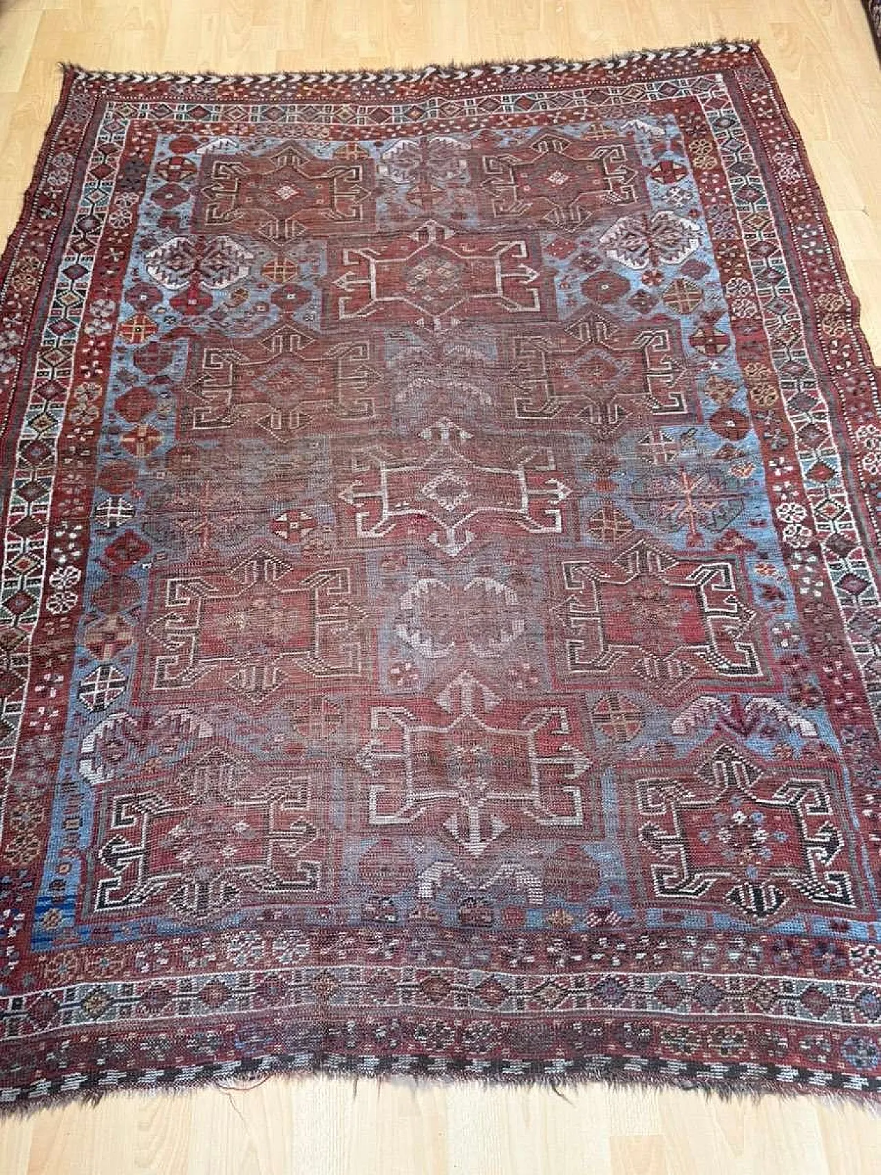 Middle Eastern baluch tribal rug, 19th century 3