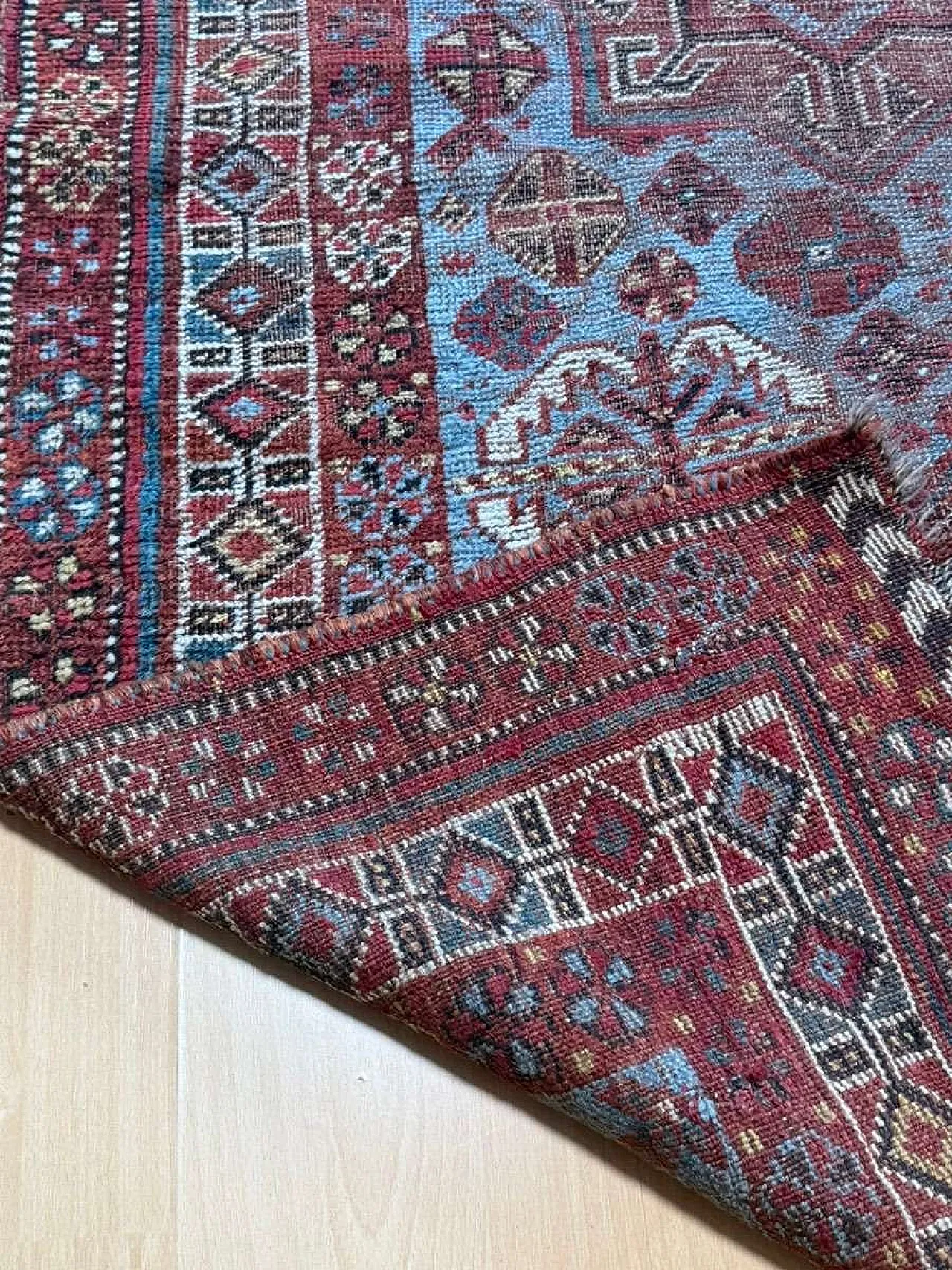 Middle Eastern baluch tribal rug, 19th century 6