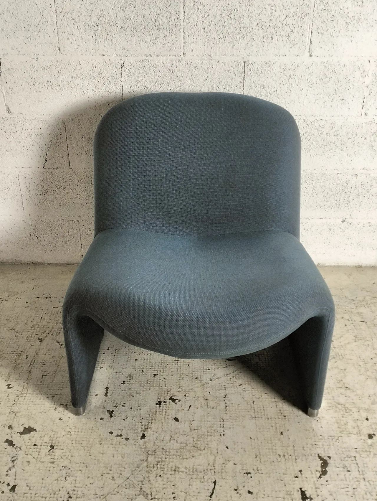 Powder blue Alky chair by Giancarlo Piretti for Anonima Castelli, 70s 10