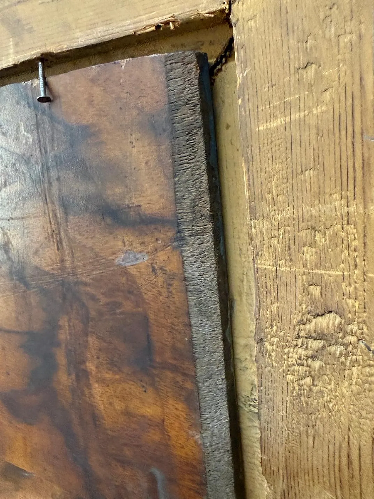 Romantic Ladies in a Lush Garden, signed oil painting, 19th Century 16