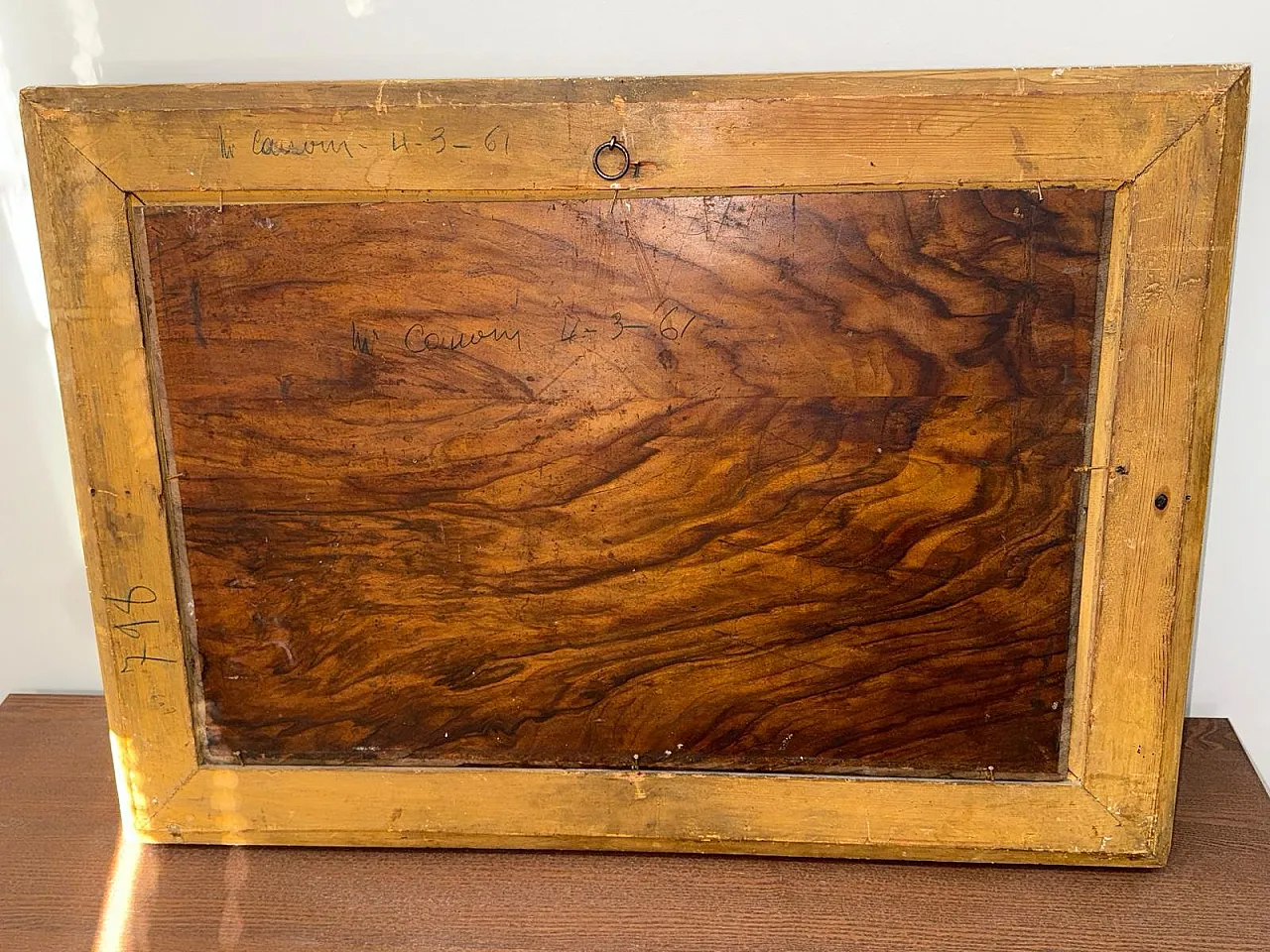 Romantic Ladies in a Lush Garden, signed oil painting, 19th Century 19