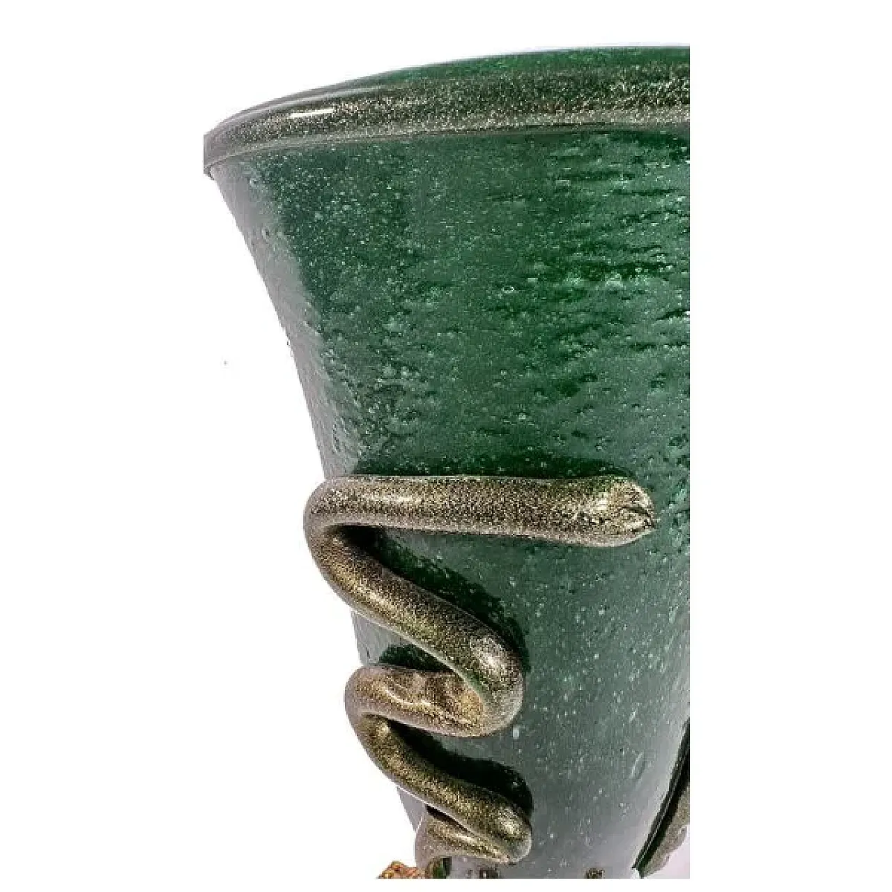 Vaso Serpente attribuito a Napoleone Martinuzzi, 1930s 5