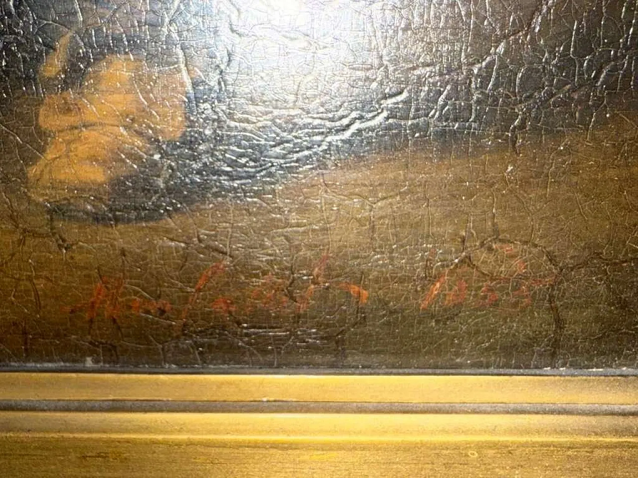 Adolphe François Monfallet, Genre scene, Oil on canvas, 19th Century 11