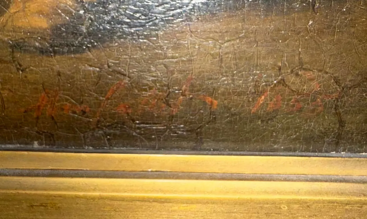 Adolphe François Monfallet, Genre scene, Oil on canvas, 19th Century 13