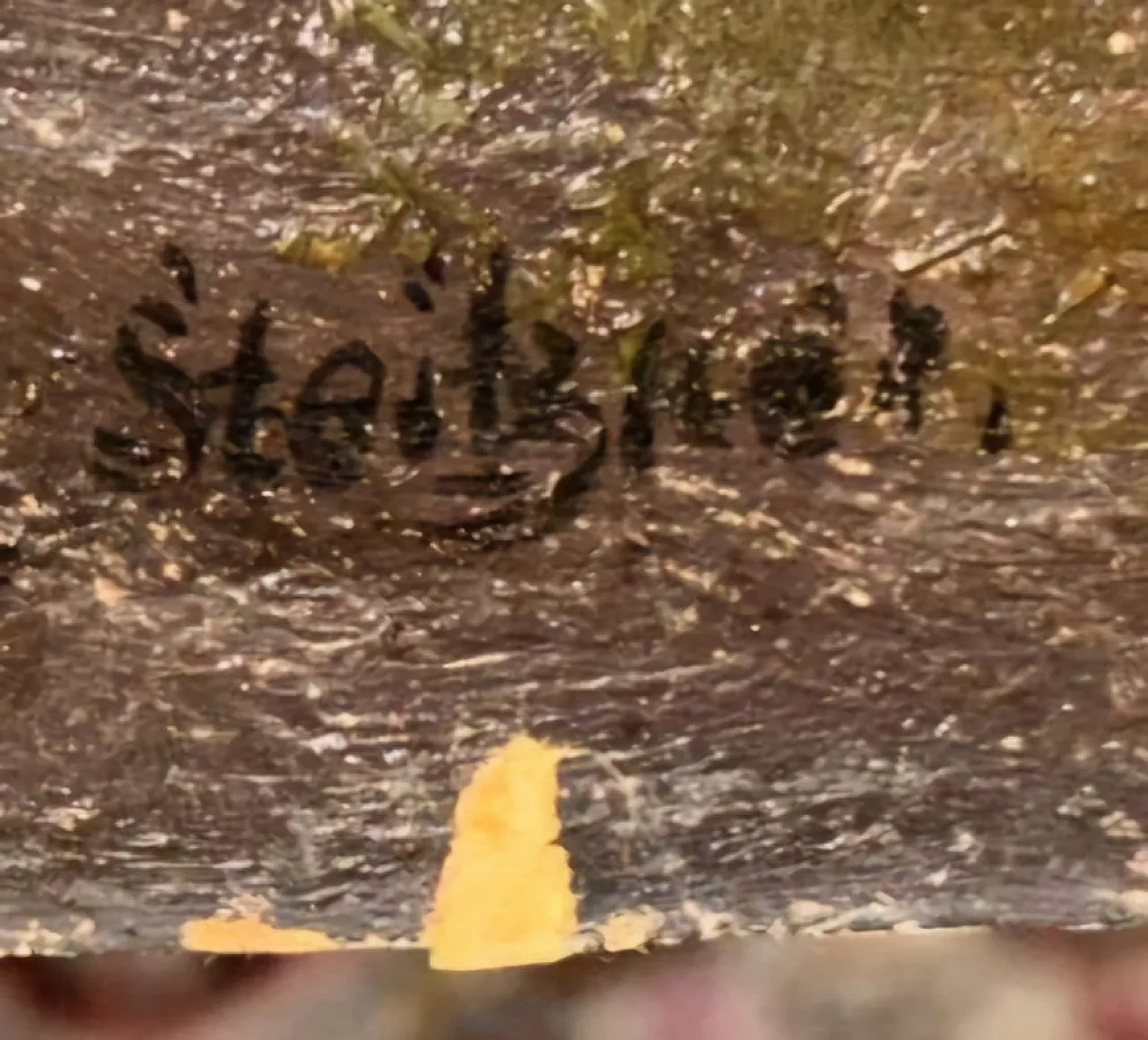 Landscape with mills, Signed Konstantin Stoitzner, Late 19th century 5