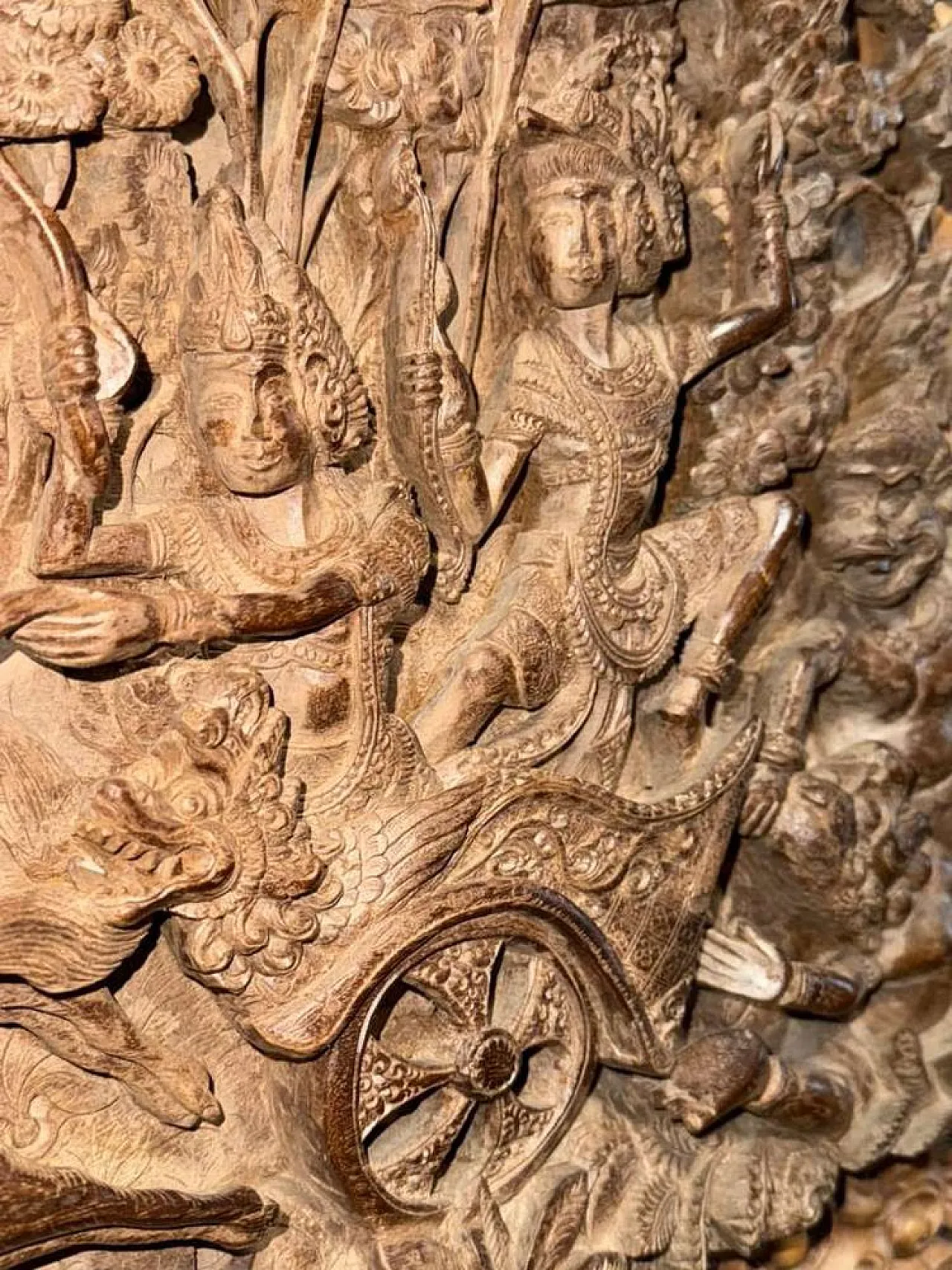 Indonesian artist, Ramayana relief Bali, 19th century 2