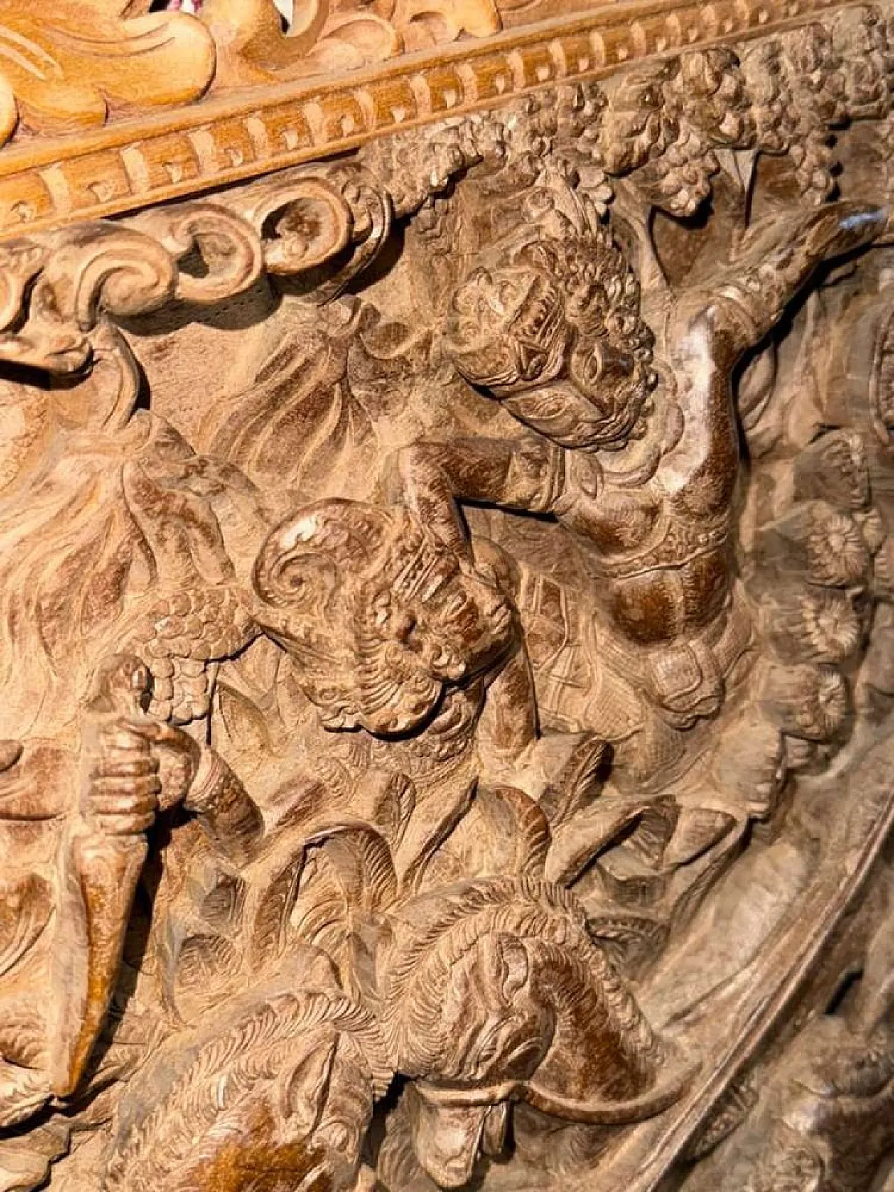 Indonesian artist, Ramayana relief Bali, 19th century 3